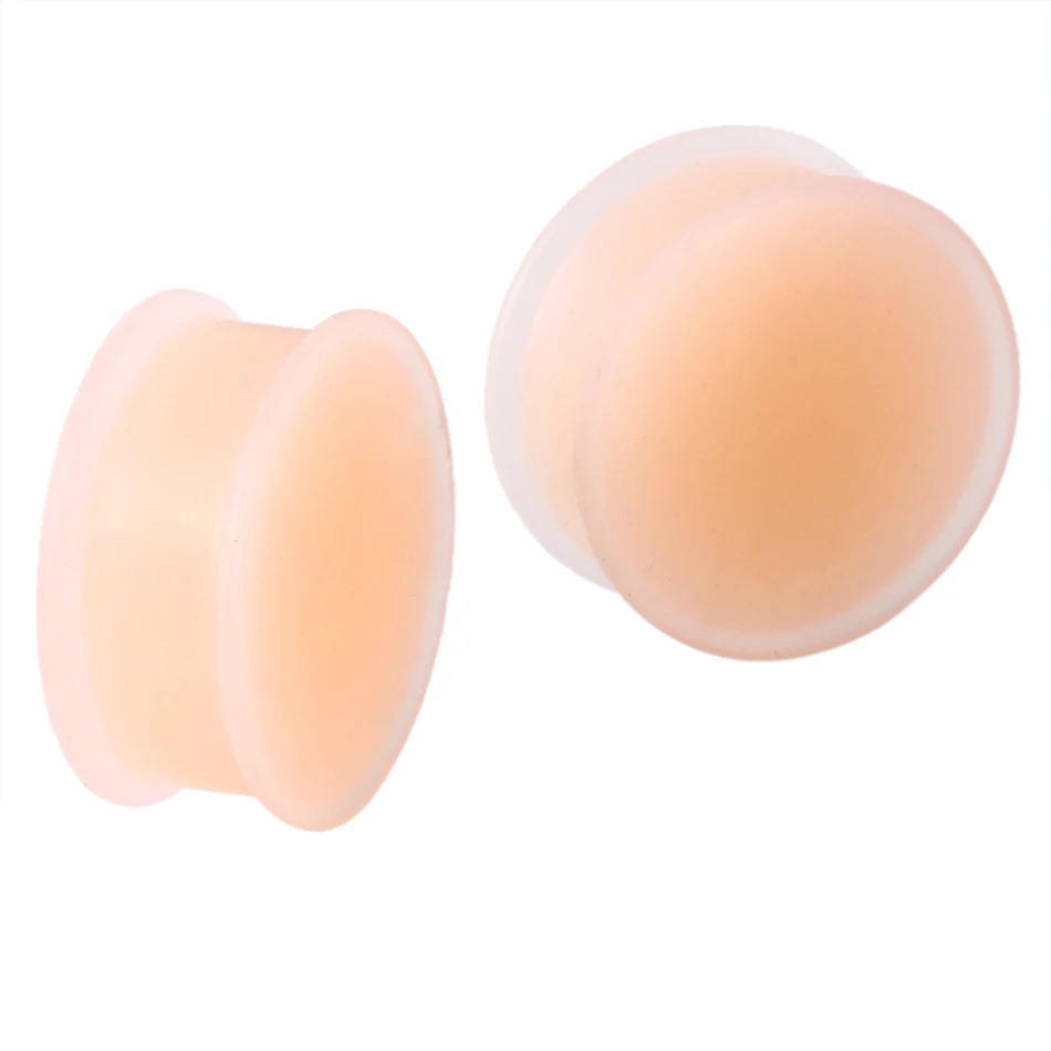 2 шт. силиконовые туннели растяжки для ушей|body jewelry|tunnel expandersilicone tunnels |