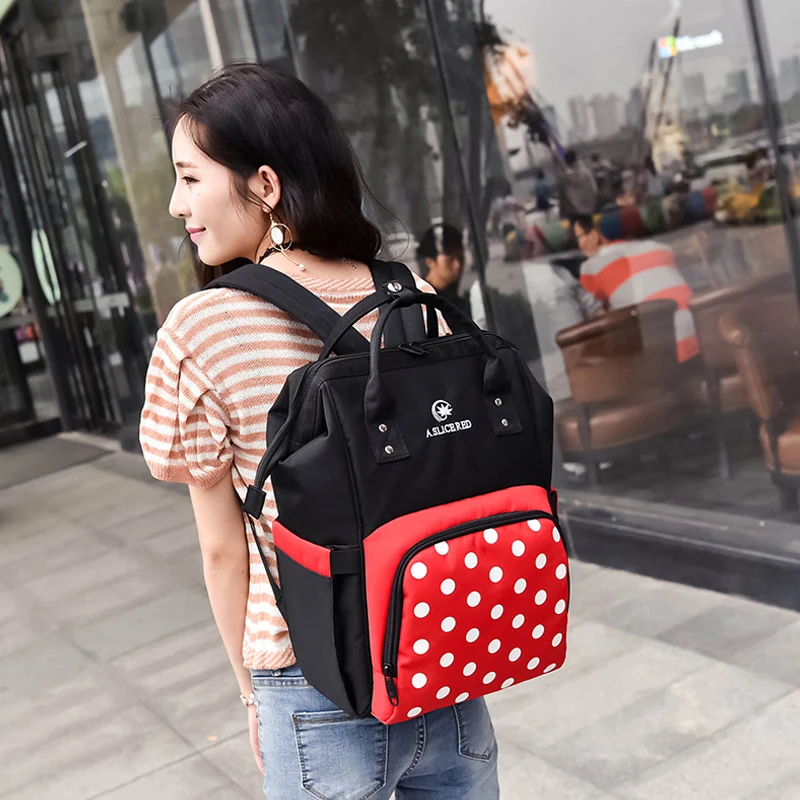 Baby Diaper Bag Mummy Maternity Nappy Bags Large Capacity Waterproof Travel Backpack Nursing Changing for Care | Мать и ребенок