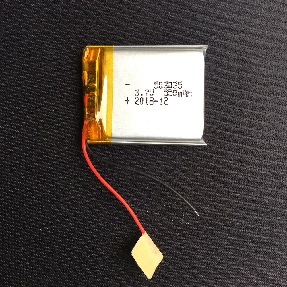 3 7 V 550mAh 503035 литий-ионный Литий-полимерный аккумулятор для PSP PDA MP3 MP4 GPS гарнитура и