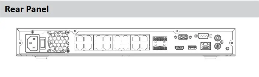 Сетевой видеорегистратор Dahua 8mp NVR4208-8p-4ks2 8ch POE NVR 8-канальный сетевой видеорегистратор 1U 8 PoE 4 K H.265 Lite Сетевой Видео Регистраторы h265 NVR4216-16p-4ks2