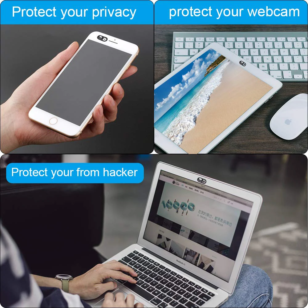 Влюбленные Король Королева веб камера крышка затвора Магнитный слайдер камеры