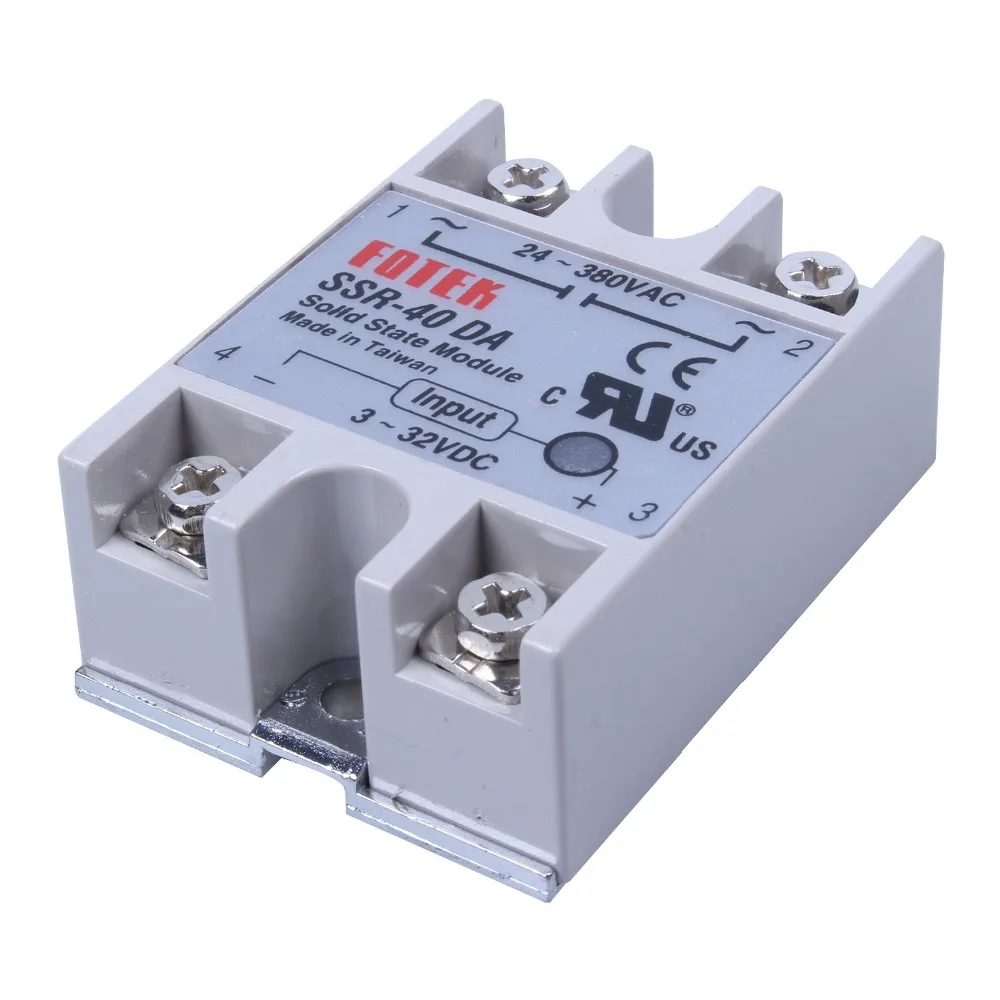 Стиль Digital 220 В pid REX-C100 Температура контроллер+ max.40a ССР+ K термопары, pid контроллер Набор+ теплоотвод