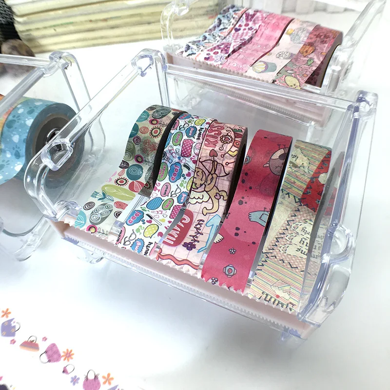 1 шт. креативная DIY Милая кавайная японская мультяшная васи лента милое розовое