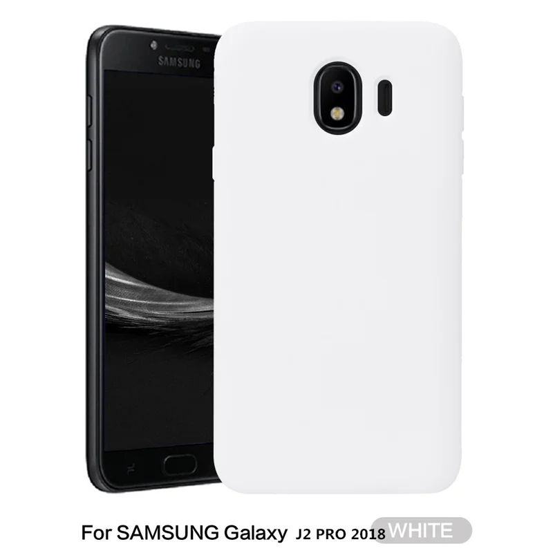 Чехол для Samsung Galaxy J2 Pro 2018 чехол из жидкой резины силиконовый чехол-Желе J250F kimTHmall |