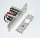 DC12V деревянные стеклянные ворота система контроля допуска к двери электрический магнитный дверной замок откидной болт отказоустойчивый