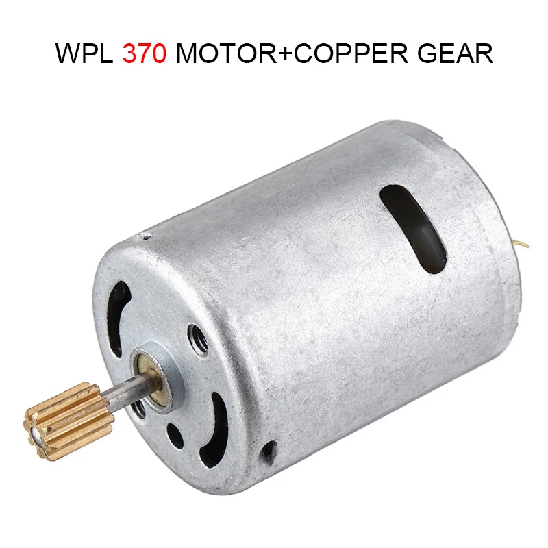 370 motor WPL 180 автомобильный двигатель RC для 1/16 B1 B16 B36 C1 C14 C24 C34 RC модель автомобиля - Цвет: 370 motor