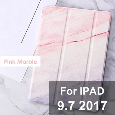 C2 for iPad 9.7 2017 Для iPad mini 5/Air 3 чехол с мраморной текстурой TPU кожаный смарт-чехол для iPad Чехол Air 1/2 Mini 2 3 4 Pro 10,5 Автоматический Режим сна - Цвет: C2 for iPad 9.7 2017