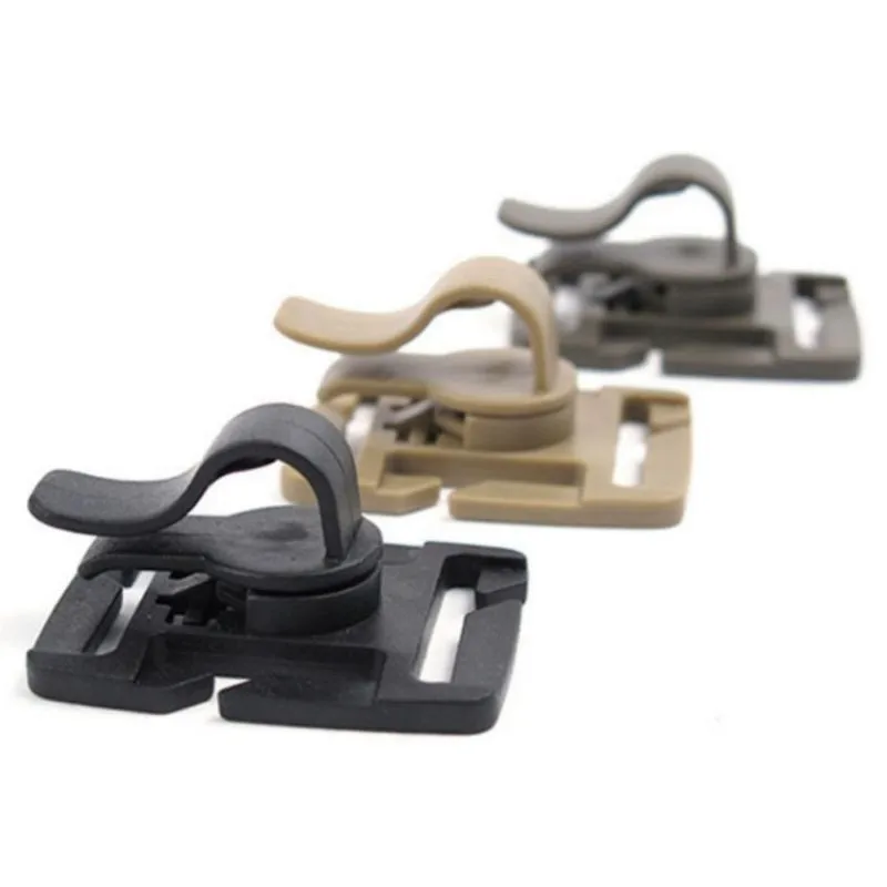 

5 pcs EDC outdoor water pipe clips fixed rotation snaps buckle outdoor clip package DIY tool Bag Parts&Accessories travel kits