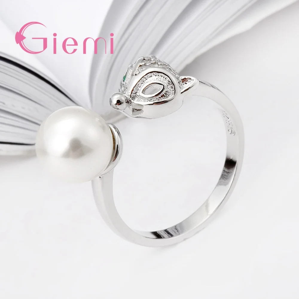 Женское кольцо из серебра 925 пробы с изменяемым размером|finger ring|fox ringrings for women |