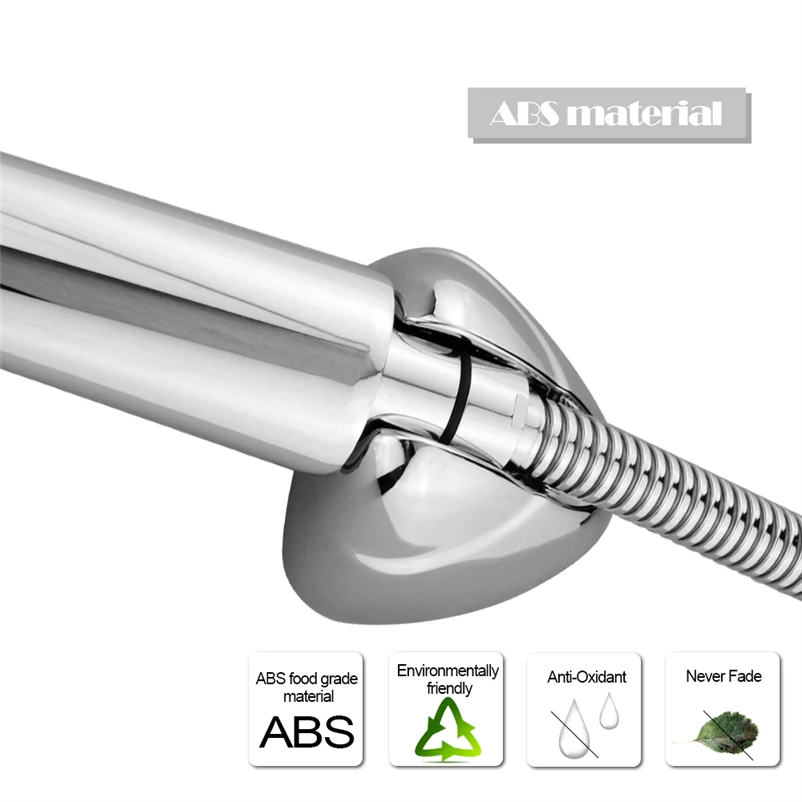 Ручная экономия воды ABS Хромированная душевая головка набор под давлением ручная