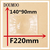 2 pcslot size 14090 mm focal length 220 mm acrylic fresnel lens rectangle concentrated amplification fresnel lens solar