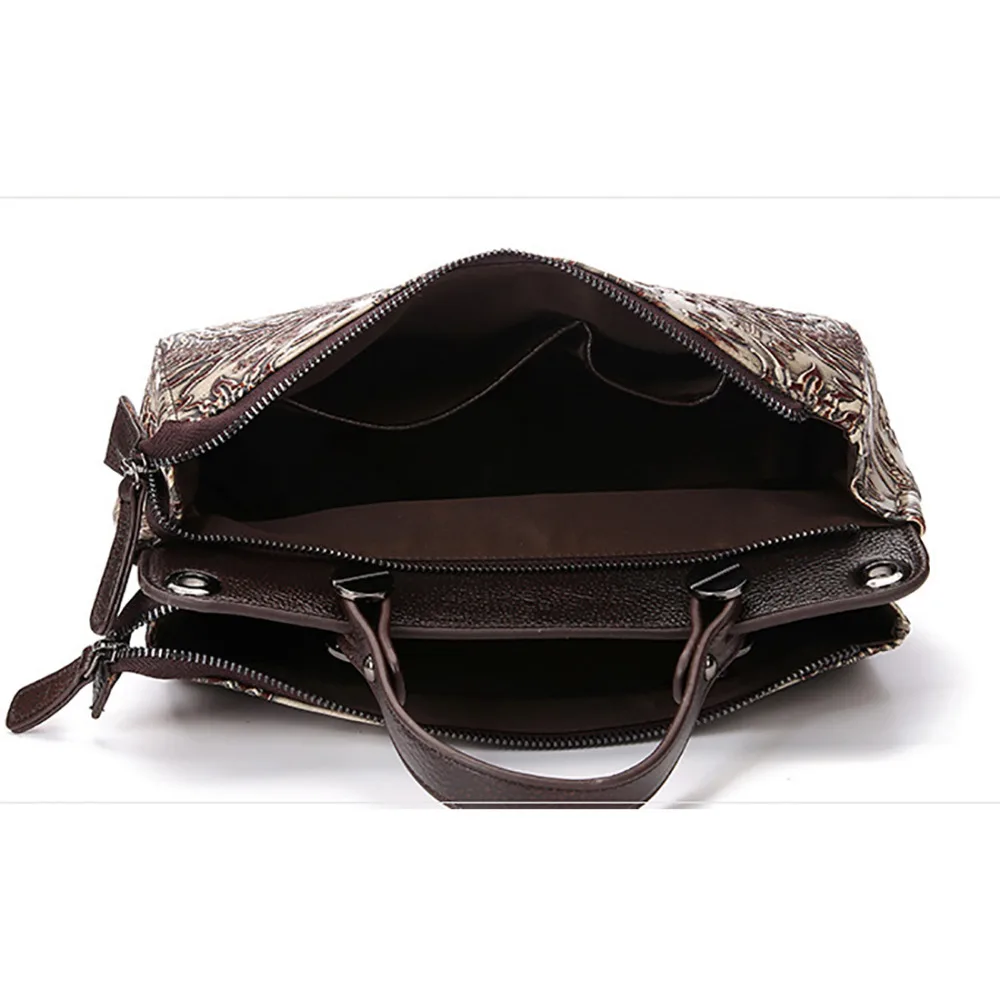 Высокое качество воловья натуральная кожа Одна сумка на плечо Женская винтажная