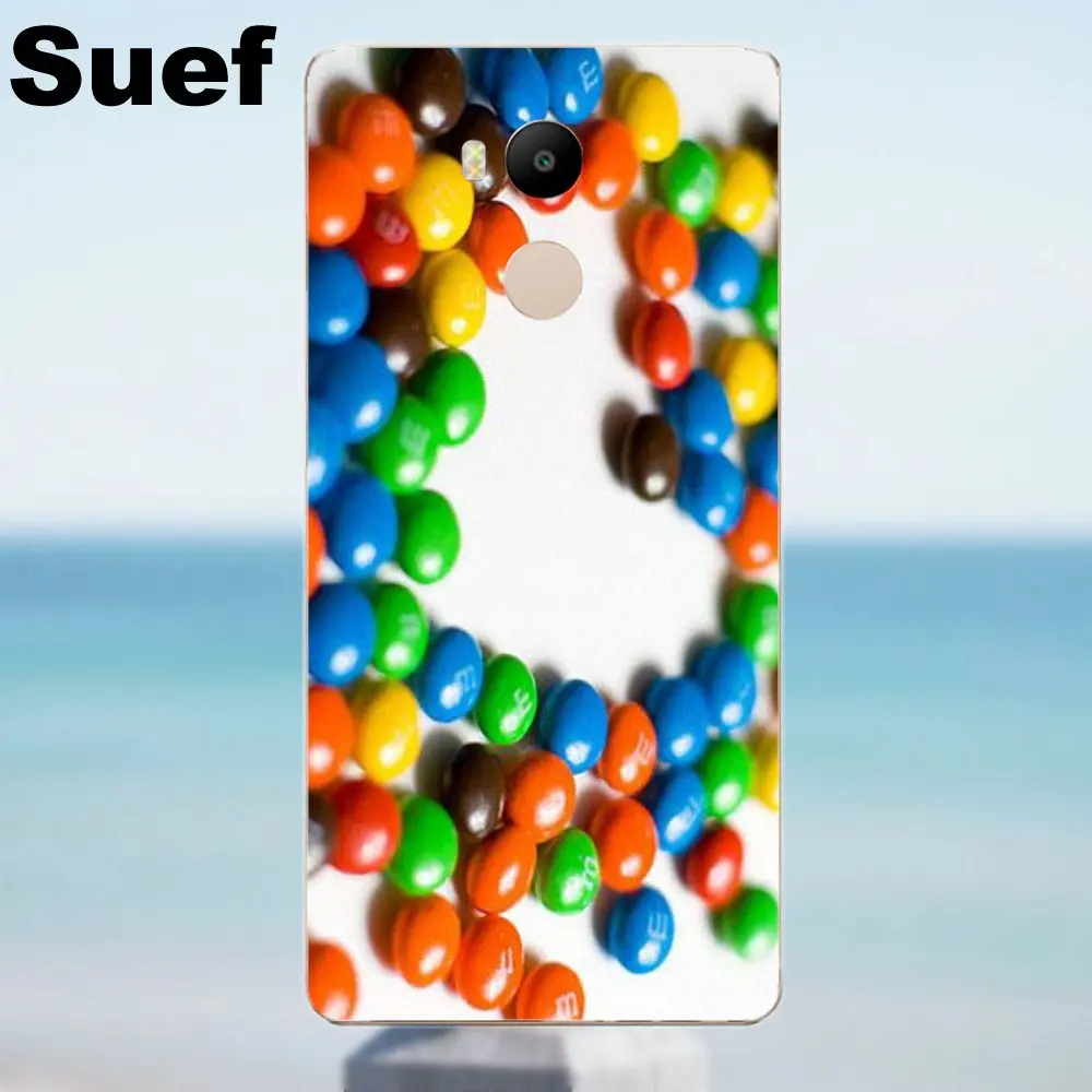 Suef мягкий чехол из ТПУ M S шоколадный синий упаковка для Xiaomi Redmi 4 3 3S Pro Mi3 Mi4 Mi4i Mi4C Mi5