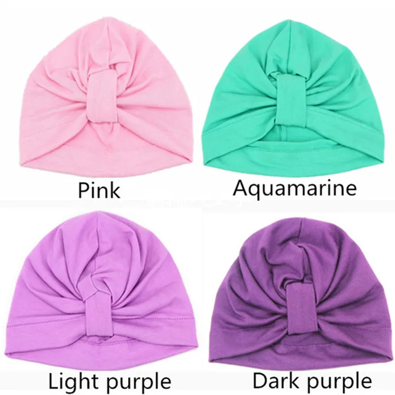 Мягкий хлопковый тюрбан с бантом шапка шапочка шапочки для 1 5 лет девочек и
