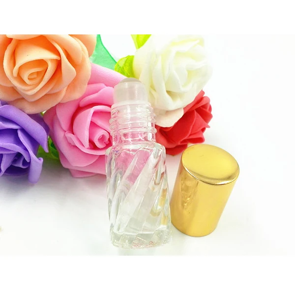 Пустые Мини стеклянные флаконы для духов 4 мл ролик на многоразовые промоакция