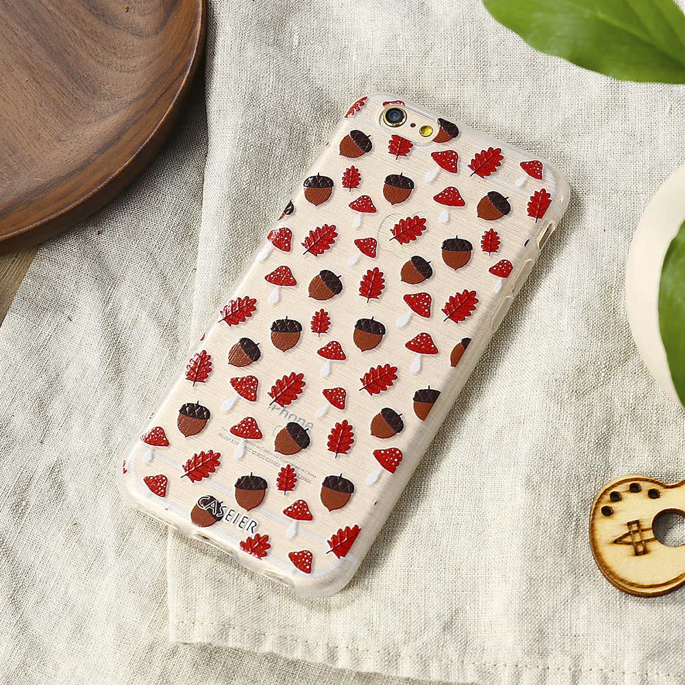 Чехол CASEIER для iPhone X 8 7 6 6S Plus 5S Мягкий чехол из ТПУ SE 5 10 силиконовые чехлы |