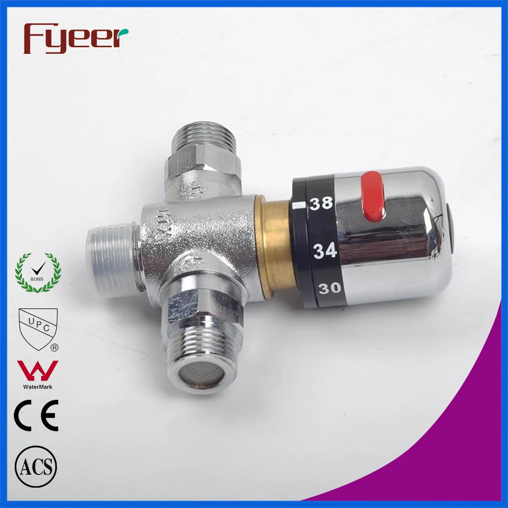 ДУ15 Термостатический Смесительный Клапан Датчик Температуры Латунь для