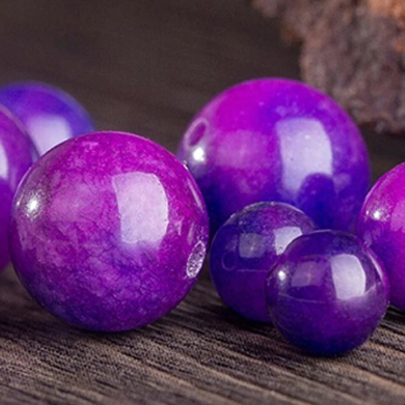 Бесплатная доставка 20 шт./лот бусины Charoite Новое поступление женский браслет для