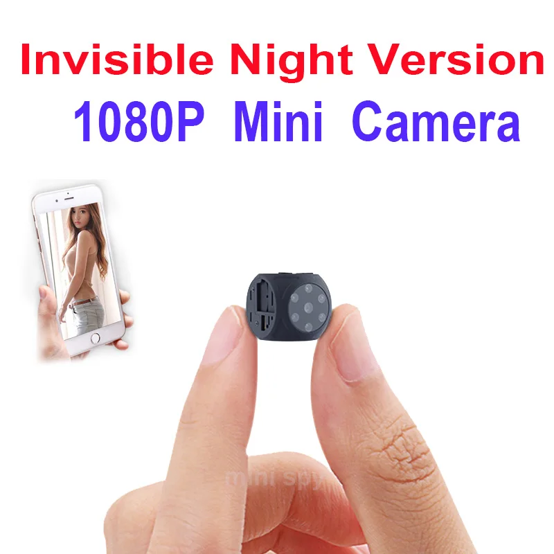 Mini Camera HD 1080P Portable cam with Night Vision and Motion Detection Outdoor Small Security support hidden TF card | Безопасность и