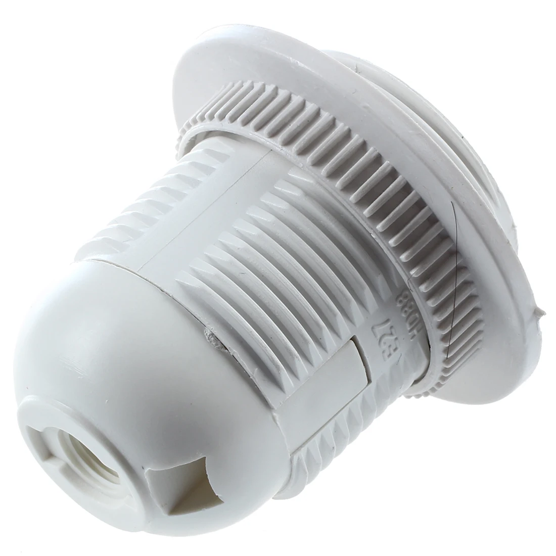 E27 AC 250V 2A White Plastic Surface Light Bulb Socket Holder | Электроника