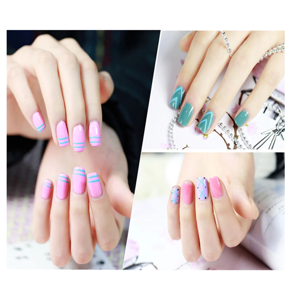 5 стилей стразы акриловые ручки кисти для дизайна ногтей линия цветочный рисунок