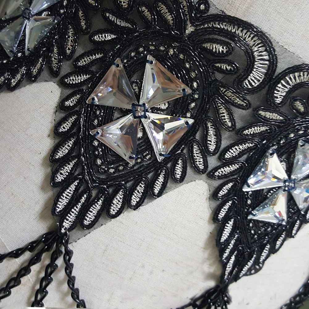 Голографическая летняя музыкальная праздничная одежда Готическая вышивка