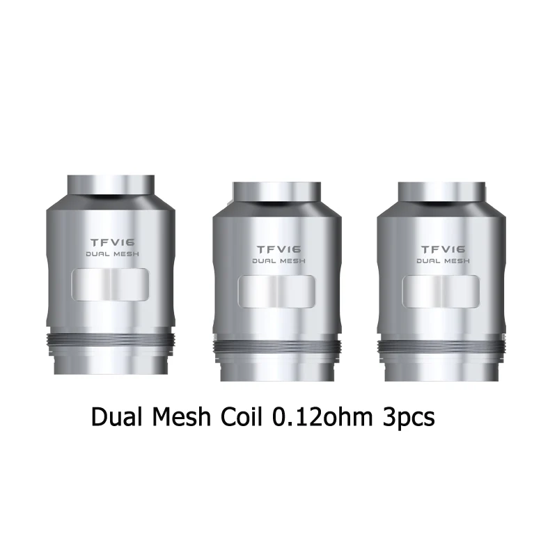 3 шт./лот SMOK TFV 16 сетчатая катушка 0 17 Ом Двойная сетка 12 Тройная 15 коническая 2