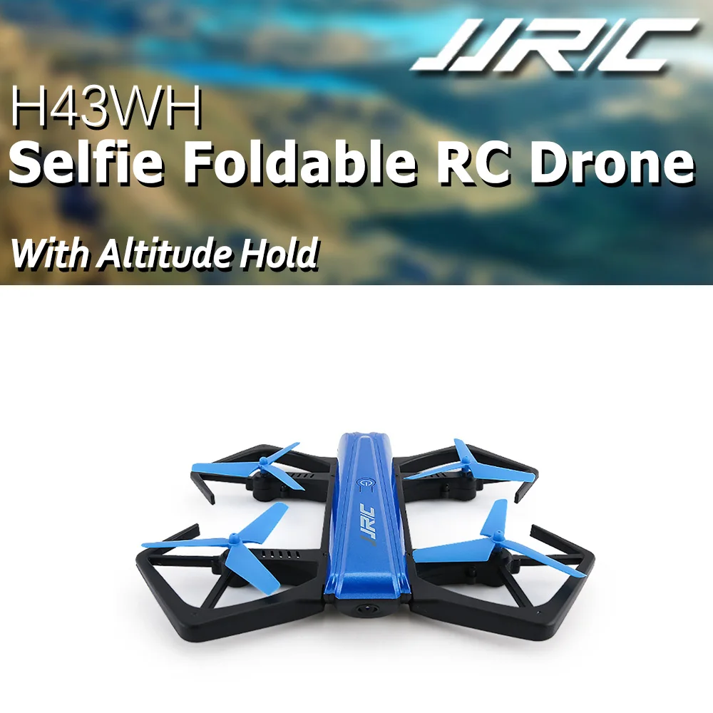 Оригинальный JJRC H43WH H43 селфи Wi-Fi FPV складной RC Квадрокоптер Дрон с 720P HD камерой