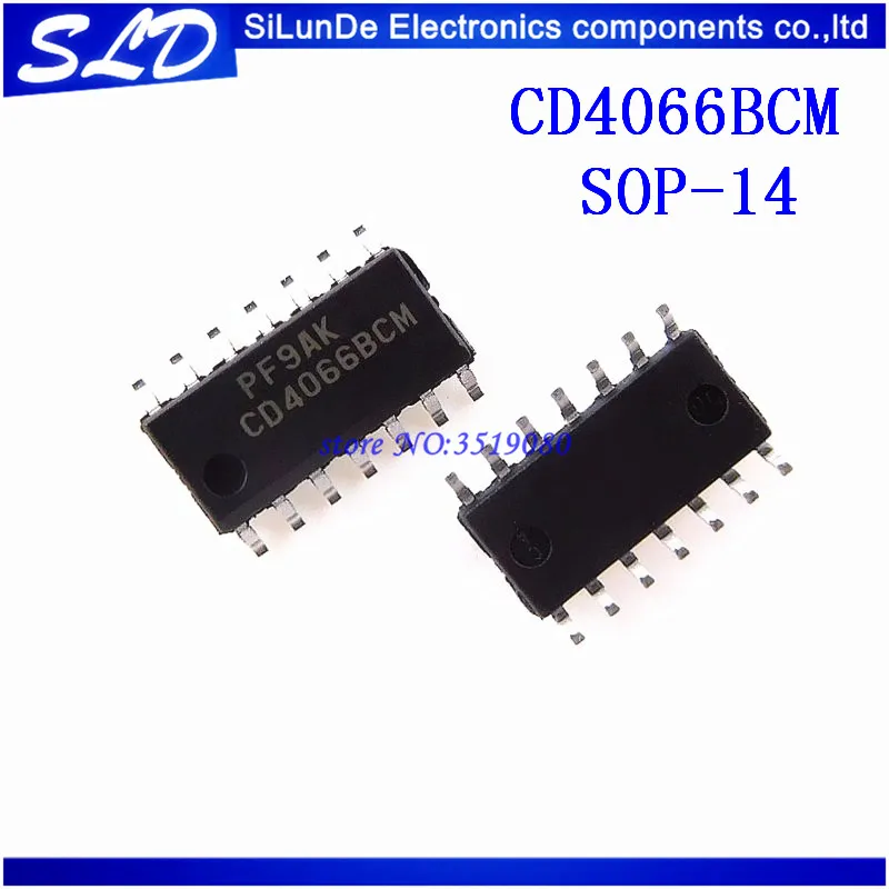

10pcs/lot CD4066BCM CD4066B SOP14 new and original in stock