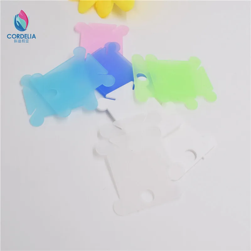 Лидер продаж 2016 года низкая цена высокое качество пластик 6 цветов 10 шт. вышивка