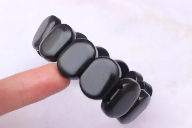 Natural Stone needle row oval jade catenary refill Gem Lucky Stretch Elastic Bracelet Fashion Jewelry | Украшения и аксессуары
