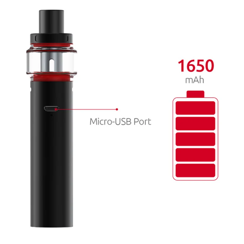 Оригинальная ручка SMOK Vape 22 Light Edition 1650mah батарея электронная сигарета испаритель с