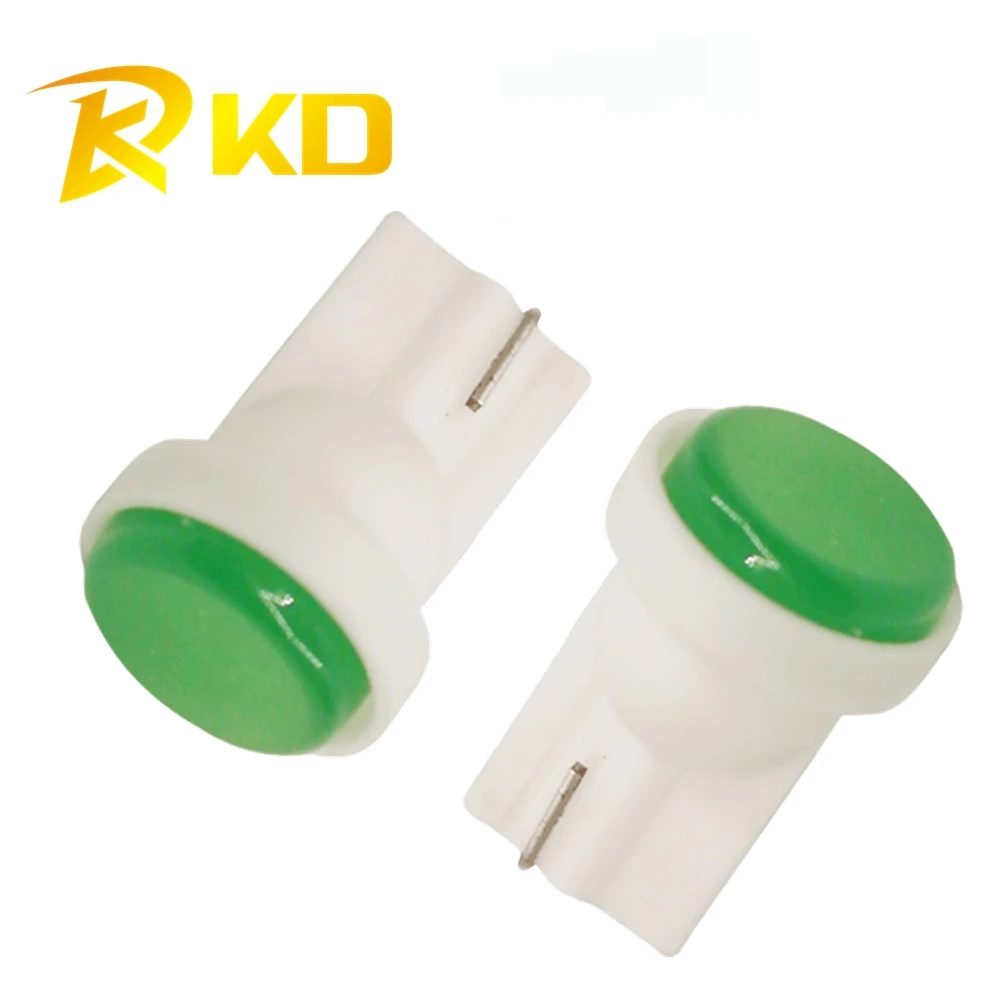KD 100 шт. внутренсветодиодный лампа для автомобиля T10 COB W5W 168 с клиновидным цоколем