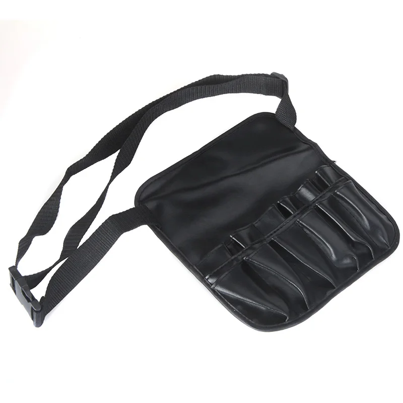 Два массива фартук для кистей макияжа с ремнем художника ПВХ держатель