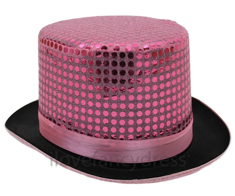 Шляпа с блестками для взрослых нарядное платье волшебника мужчин и женщин