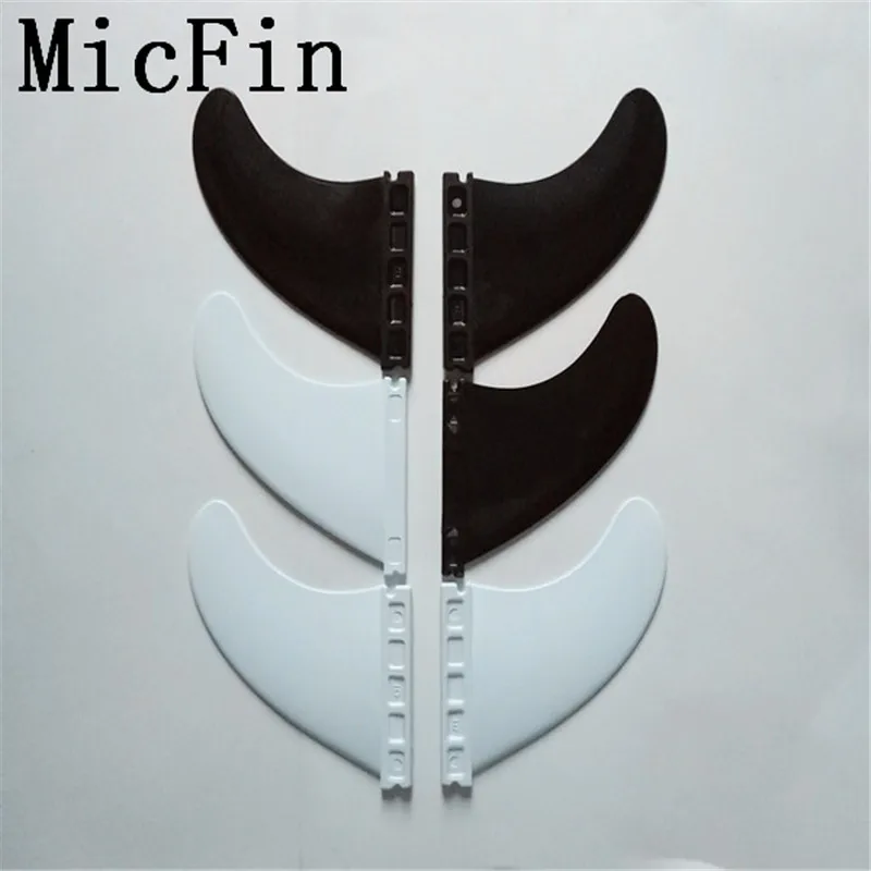 

2017hot sale Black white FCS future fins plastic fin surf fin micfin