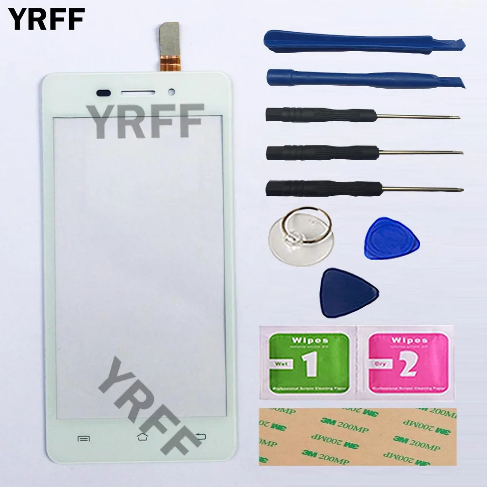 

4.5'' Mobile Touch Screen Glass For Vivo Y23L Touch Screen Front Glass Digitizer Panel Lens Sensor Repair Parts Tools 3M Glue