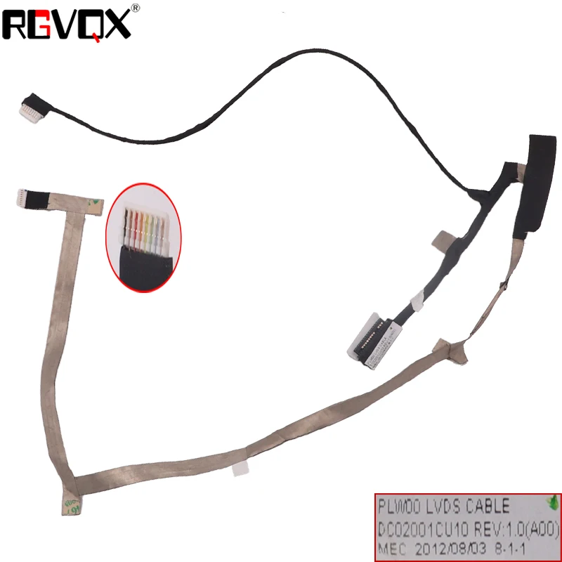 

Новый кабель для ноутбука Dell XPS 14z L412z JYF5Y оригинальный PN: DC02001CU10 0NRNR ноутбук ЖК LVDS кабель