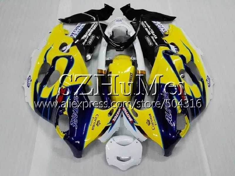 Корпус для SUZUKI Катана GSX600F глянцевый синий GSXF 600 750 28SH3 GSXF600 98 99 00 01 02 GSXF750 1998 1999 2000 2001 2002 обтекатели - Цвет: No.  17
