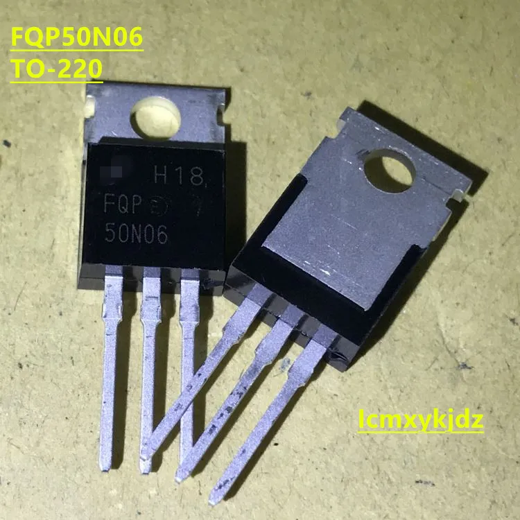 

10 шт./лот, FQP50N06 50N06 60V50A TO-220, новый оригинальный товар, бесплатная доставка, быстрая доставка