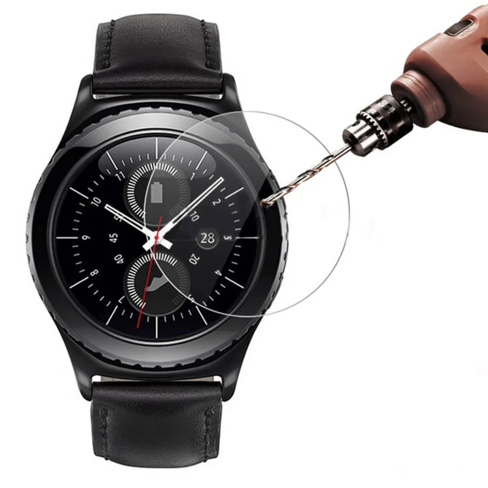Закаленное стекло для Samsung Gear S3 S2 Classic Frontier Band Galaxy watch 46 мм умные часы 9H защитная