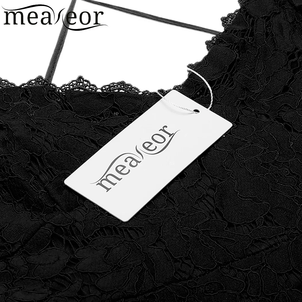 Meaneor/платье на завязке с открытой спиной и бретельками тонких бретельках женские