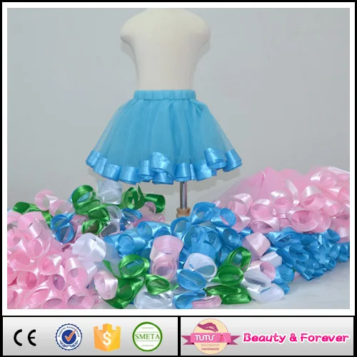 Ручной последние 2 слоя ленты края полосы юбки поправили для 1 Т-8Y девушки | Мать и