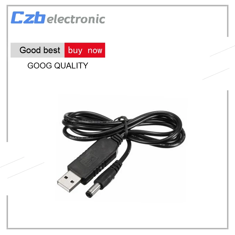 USB DC 5 В к 12 Step Up кабеля модуля преобразователя 2.1x5.5 мм разъем| |