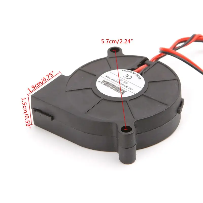 

1PC Car Air Fan Blower Air Humidifier Parts Low Noise Turbine Type Cooling Fans for Home Office