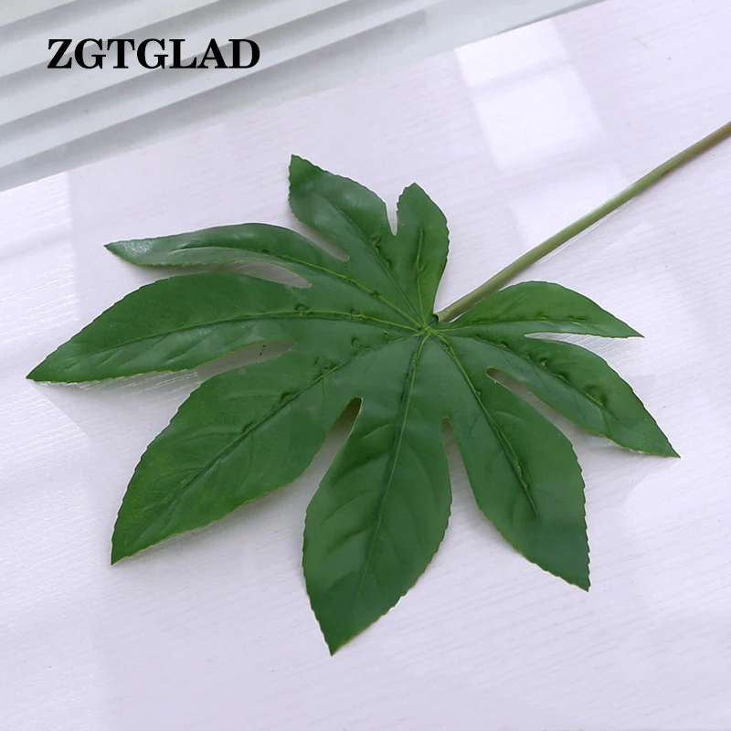 1 шт. искусственные растения|plant leaf|artificial tropical plantsleaf green |