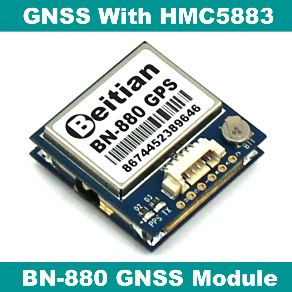 Gps модуль BEITIAN GNSS gps GLONASS с двойным управлением полетом компас HMC5883L amp2 6/PIX4/PIXHAWK BN