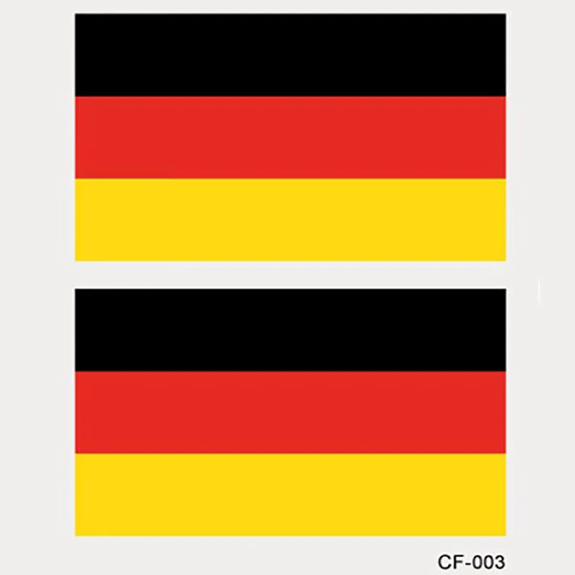 10PCS World Soccer Tattoo Stickers Football Waterproof Flag on Face Arm 32 Teams Souvenir | Спорт и развлечения