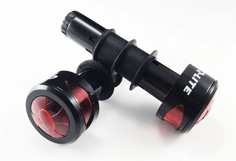 Тайвань Q-LITE MTB бар конец светильник гоночный велосипед 2 Режим устойчивый вспышки шоссейные велосипеды горный велосипед бар конец светильник MTB руль велосипеда конец светильник