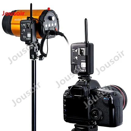 2x Godox беспроводные клетки-II все-в-одном ittl триггер вспышки 1/8000 скоростной